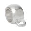 Image de Bélières pour Européen Bracelet en Alliage de Zinc Forme Rond Argent mat 11mm x 8mm, 200 Pièces