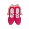 Picture of Resin Embellishments Ballet Shoes Fuchsia 25mm x19mm(1" x 6/8"), 30 PCs