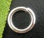 Immagine di 500 Pz 7mm Dia, 1mm(18 misura) Lega di Zinco Aperto Stile Anello di Salto Argento Placcato Tondo