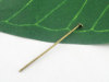 Picture of Alloy Head Pins Antique Bronze 5cm(2") long, 0.7mm (21 gauge), 300 PCs