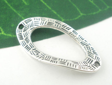 Изображение Коннектор 36x18mm Античное Серебро,Проданная 10 шт/уп