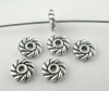 Picture of Zinc Based Alloy Spacer Beads Wheel Antique Silver Color About 6mm Dia, Hole:Approx 1.6mm, 200 PCs
