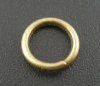 Imagen de 200 Unidades 8mm Diámetro, 1.2mm(17 gauge) Hierro Abierto Argollas Tono Bronce Ronda