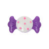 Picture of Resin Embellishments Candy Purple & White 3.2cm x1.7cm(1 2/8" x 5/8"), 20 PCs