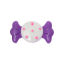 Picture of Resin Embellishments Candy Purple & White 3.2cm x1.7cm(1 2/8" x 5/8"), 20 PCs