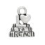 Bild von 250 Stück Zinklegierung College Schmuck Charms Antiksilber Buch Message " I Love To Read " 14mm x 12mm