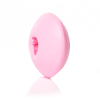 Picture of Wood Spacer Beads Round Pink About 10mm Dia, Hole: Approx 3mm, 90 PCs