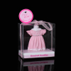 Picture of Paraffin Candles Dress Pink 50mm(2") x 40mm(1 5/8"), 1 Piece