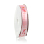 Picture of Polyester Easter Baby Shower Decoration Ribbon Pink Milk Bottle & Pacifier Message "Baby Girl" Pattern 15mm( 5/8"), 1 Roll(Approx 20 Yards/Roll)