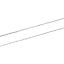 Immagine di Ottone Catena di Altri Stili Accessori Catena Tono Argento 0.7x0.6mm, 20 M