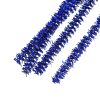 Picture of Chenille Stick Pipe Cleaner Findings Craft DIY Making Christmas Royal Blue 30cm(11 6/8") long, 2 Bundles(Approx 100 PCs/Bundle)