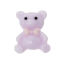 Picture of Resin Embellishments Bear Animal Mauve 23mm x19mm( 7/8" x 6/8"), 50 PCs