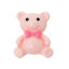 Picture of Resin Embellishments Bear Animal Pink 23mm x19mm( 7/8" x 6/8"), 50 PCs