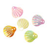 Picture of PVC Sequins Paillettes Shell At Random Mixed AB Color 14mm x 13mm(4/8"x4/8"), 3000 PCs
