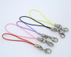 Picture of 100 PCs Mixed Cell Phone Lanyard Strap 70mm Cords W/Lobster Clasp