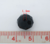 Image de Perles Cristales en Verre Plat-Rond Mixte Tranparent à Facettes 10mm-9mm Dia, Taille de Trou: 1.4mm, 50 Pcs