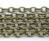 Picture of Alloy Link Cable Chain Findings Antique Bronze 5x3.5mm(2/8"x1/8"), 5 M