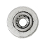 Immagine di 25 Pz Lega di Zinco Coppette Copriperla Tondo Argento Antico (Addetti 6mm Perline) 9mm Dia