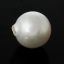 Immagine di Acrilato Perline Tondo Con a Metà Forato Colore Con a Metà Forato Colore Bianco 8mm Dia, Foro: Circa 2mm, 30 Pz