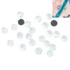 Bild von Strass Strass Hotfix Rund Transparent / AB Farbe Facettiert 4mm D., 5000 Stück