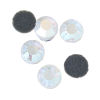 Bild von Strass Strass Hotfix Rund Transparent / AB Farbe Facettiert 4mm D., 5000 Stück