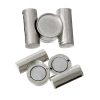 Imagen de Cierre Magnéticos Rectángulo de Tono de Plata Cabochon Ajustes (Apta 10mm Dia, apta 15mm x 3mm Cuerda) 22mm x 17mm, 2 Juegos
