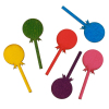 Picture of Natural Wood Embellishments Scrapbooking Lollipop At Random Mixed 48mm(1 7/8") x 19mm( 6/8"), 100 PCs
