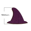 Picture of Natural Wood Embellishments Scrapbooking Hat At Random 23mm( 7/8") x 19mm( 6/8"), 100 PCs