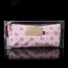 Picture of Pencil Case Pencil Bag Rectangle Pink Rocking Horse Pattern 19.0cm x 8.0cm, 2 PCs