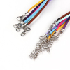 Picture of Velvet Faux Suede Cord Necklace At Random Mixed 45cm(17 6/8") long, 10 PCs