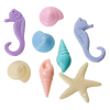 Picture of Acrylic Pendants Underwater World At Random Mixed 3.6cm x1.5cm - 2.7cm x1.1cm, 100 Grams