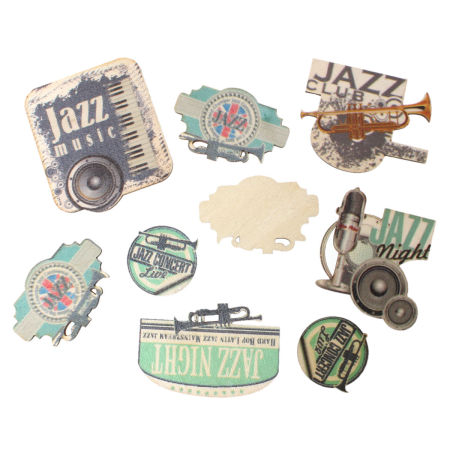 Wood Embellishments Findings Natural At Random Mixed Pattern 7cm x6cm(2 6/8" x2 3/8") - 3.4cm x3.4cm(1 3/8" x1 3/8") , 30 PCs