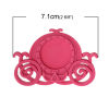 Picture of Resin Embellishments Carriage At Random Cabochon Settings (Fits 26mm Dia) 7.1cm(2 6/8") x 4.8cm(1 7/8"), 10 PCs