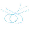 Изображение Браслеты из Шнурков, Голубой 31.2cm длина, 5 ШТ