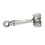 Image de Pendentifs en Alliage de Zinc 3D Marteau Argent Vieilli 19mm x 7mm, 200 Pcs
