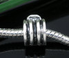 Picture of 10 PCs Silver Tone Stopper Clip&lock Beads Fit European Charm 10x9mm