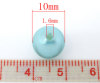 Image de Perle Bubblegum en Acrylique Rond Couleur au Hasard Perle Imitation Bubblegum 10mm Dia, Taille de Trou: 1.6mm, 200 PCs