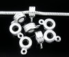 Bild von Versilbert Element Perlen 9mm Für European Armband verkauft eine Packung mit 20 Stücke