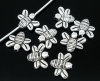 Picture of Zinc Based Alloy Beads Bee Antique Silver Color About 14mm x 12mm, Hole:Approx 1mm, 50 PCs