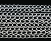 Picture of Alloy Open Link Curb Chain Findings Silver Plated 5.5x4mm(2/8"x1/8"), 10 M