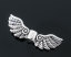 Изображение Цинковый сплав Бусина-разделитель "Крыло Ангела Агента " 22mm x 7mm Серебряный Тон, Проданые 50 шт/уп