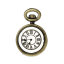 Image de Pendentifs en Alliage de Zinc Montres de Poches Bronze Antique Chiffres 17mm x 11mm, 10 Pcs