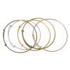 Picture of Brass Expandable Bangle Bracelet, Double Bar, Round Mixed Adjustable From 28cm(11") - 21cm(8 2/8") long long, 5 PCs                                                                                                                                           
