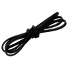Picture of Velvet Faux Suede Jewelry Cord Rope Black 2.5mm( 1/8"), 20 PCs (Approx 1 M/Piece)