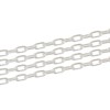 Picture of Brass Soldered Link Cable Chain Findings Silver Plated 1.7x1mm, 5 M                                                                                                                                                                                           