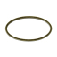 Picture of 100 PCs Brass Connectors Charms Pendants Antique Bronze Oval 24mm x 13mm