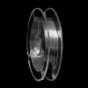 Image de Cordon/Fil en Cuivre Rond de Bobine Argent Mat 0.3mm Dia.(28 gauge), 5 Rouleaux(Env.10 M/Rouleau)