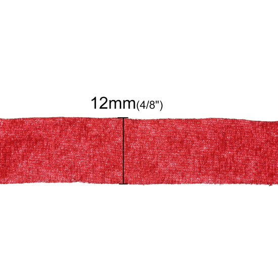 Изображение Бумага Клей и Ленты Красный 12мм, 6 Рулонов