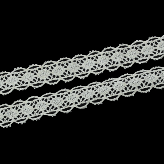 Picture of Cotton Crochet Lace Trim Beige 19mm( 6/8") Wide, 5 Yards