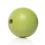 Picture of Natural Wood Spacer Beads Round Green About 25mm Dia, Hole: Approx 5.9mm - 5.4mm, 20 PCs